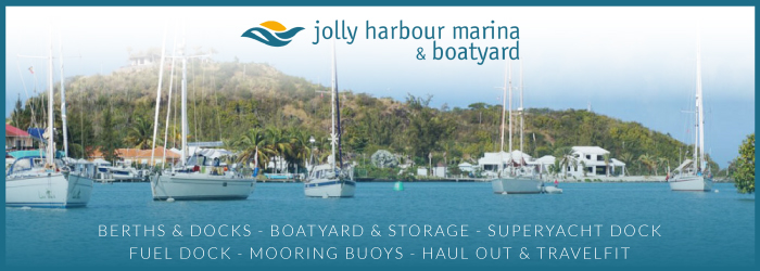 Promotional Banner Jolly Harbour Marina