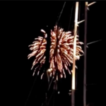 New Year's fireworks show in Jolly Harbour
