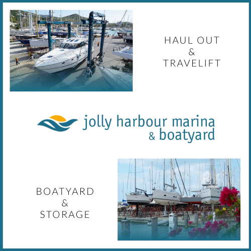 Promotional Banner Jolly Harbour Marina