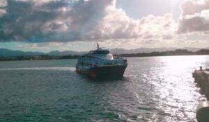 Are there ferries available from Antigua to Guadeloupe?